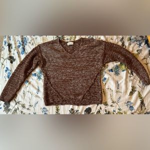 Universal Threads V-Neck Sweater Size XS Brown